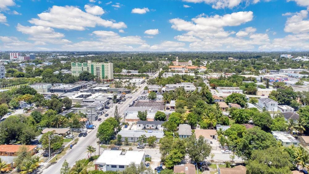 180 Northwest 69th Street Miami, FL 33150 - Photo 29 of 31 an aerial view of a city