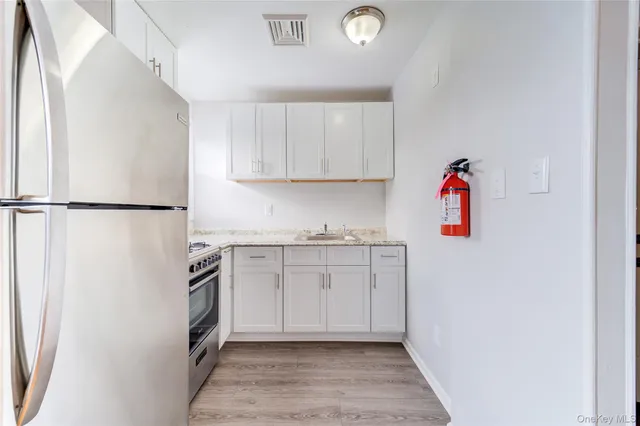 a room with storage and utility