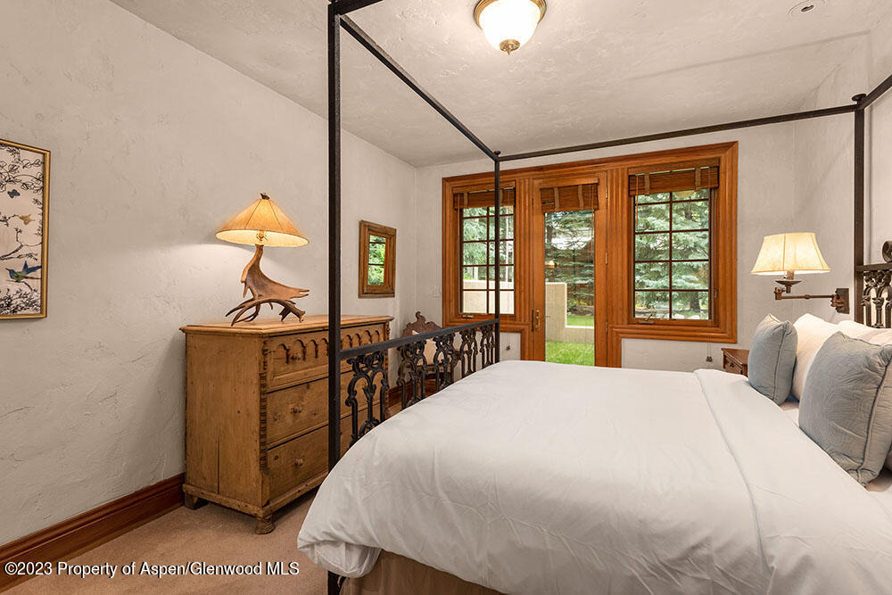 730 Bay Street Aspen, CO 81611 - Photo 29 of 48 Garden level King bedroom