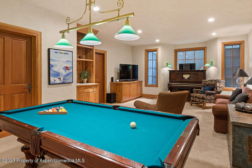 730 Bay Street Aspen, CO 81611 - Photo 33 of 48 Garden level family room