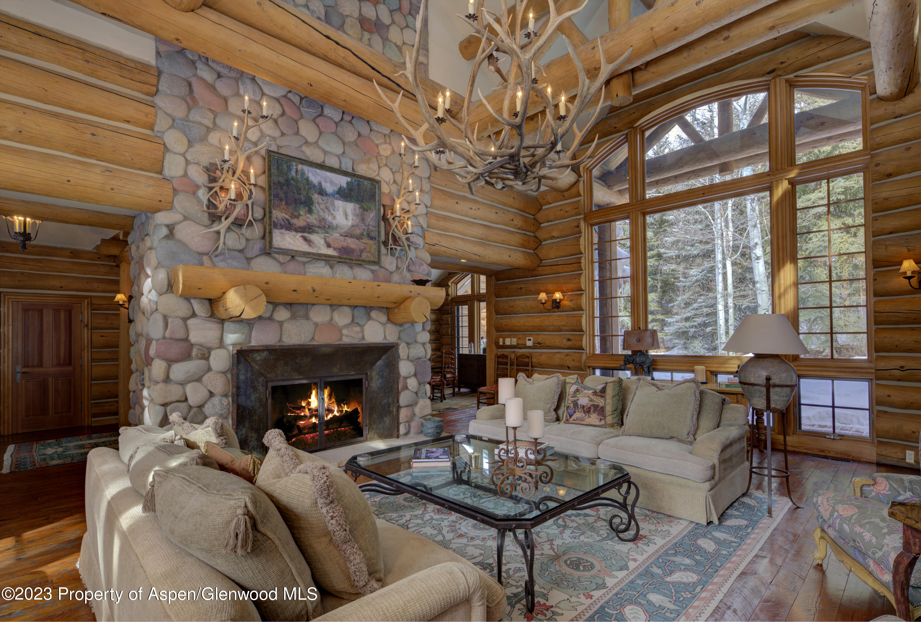 730 Bay Street Aspen, CO 81611 - Photo 7 of 48 Living room looking North