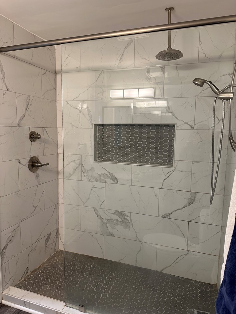 4549 Ritch Haven Road Columbus, GA 31909 - Photo 18 of 31 Multiple shower heads and beautiful tile in primar
