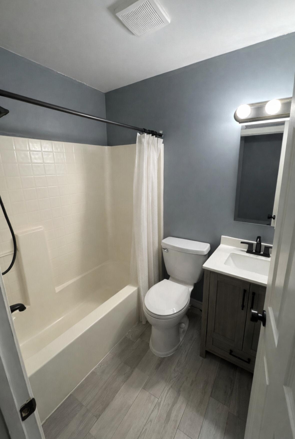 726-1 Imperial Road Valparaiso, IN 46385 - Photo 7 of 8 a bathroom with a sink toilet and shower
