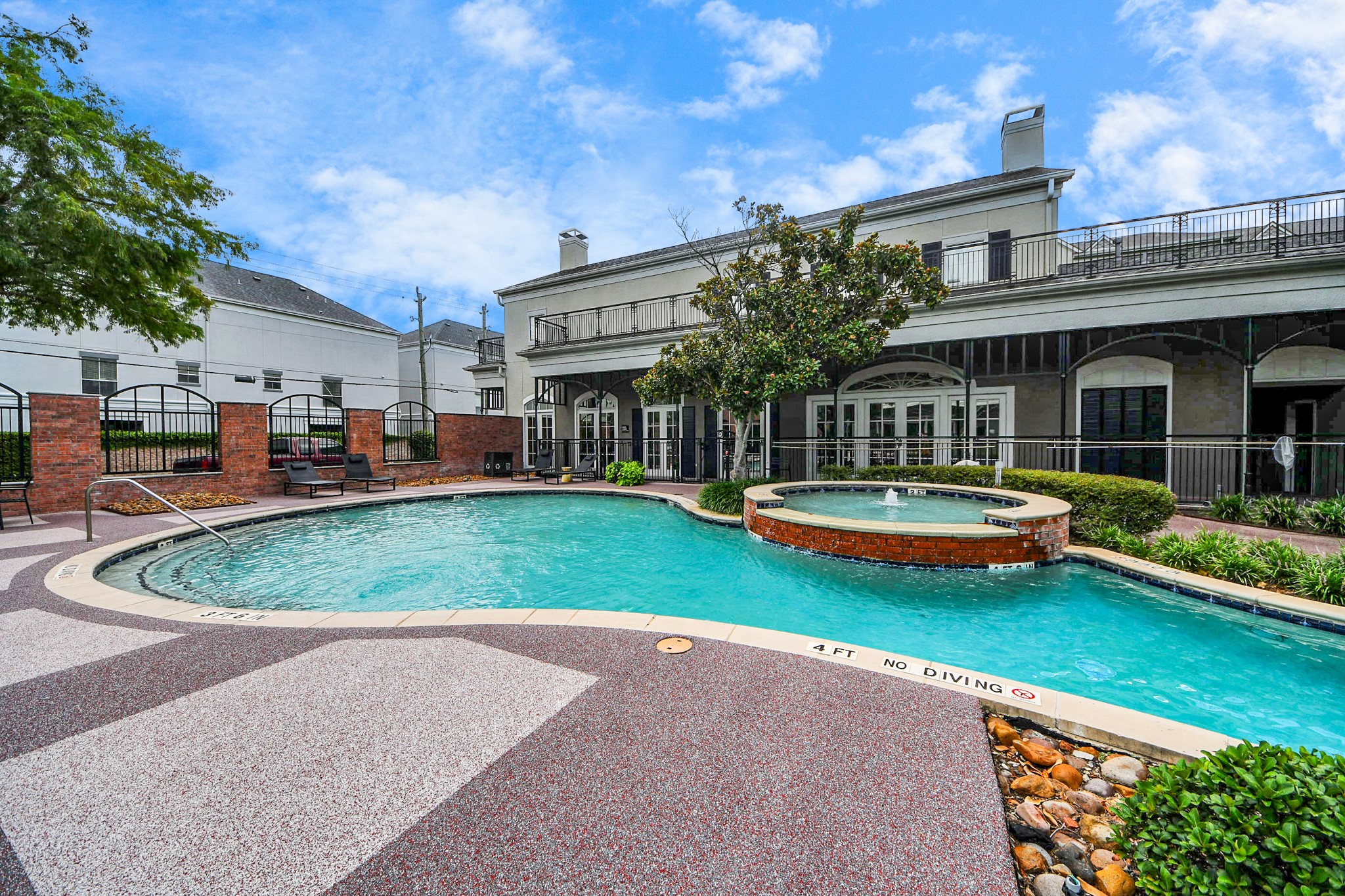 3003 Memorial Court, Unit 2434 Houston, TX 77007 - Photo 1 of 34 a view of a house with a swimming pool and a yard