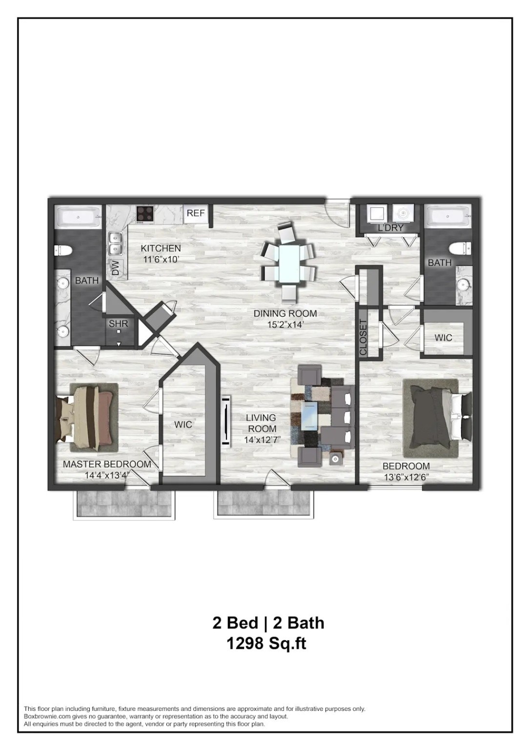 3003 Memorial Court, Unit 2434 Houston, TX 77007 - Photo 11 of 34 a picture of a floor plan