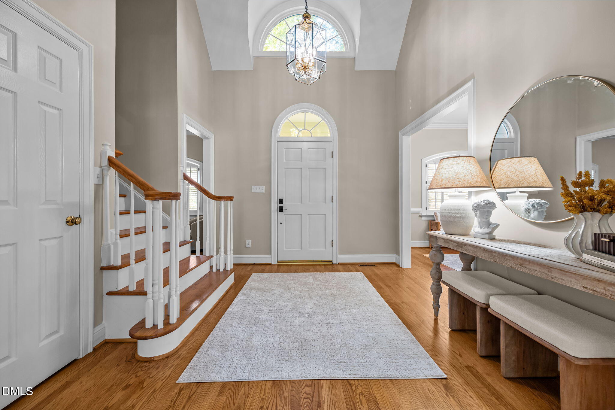 1535 Crenshaw Point Wake Forest, NC 27587 - Photo 4 of 27 a view of an entryway with wooden floor