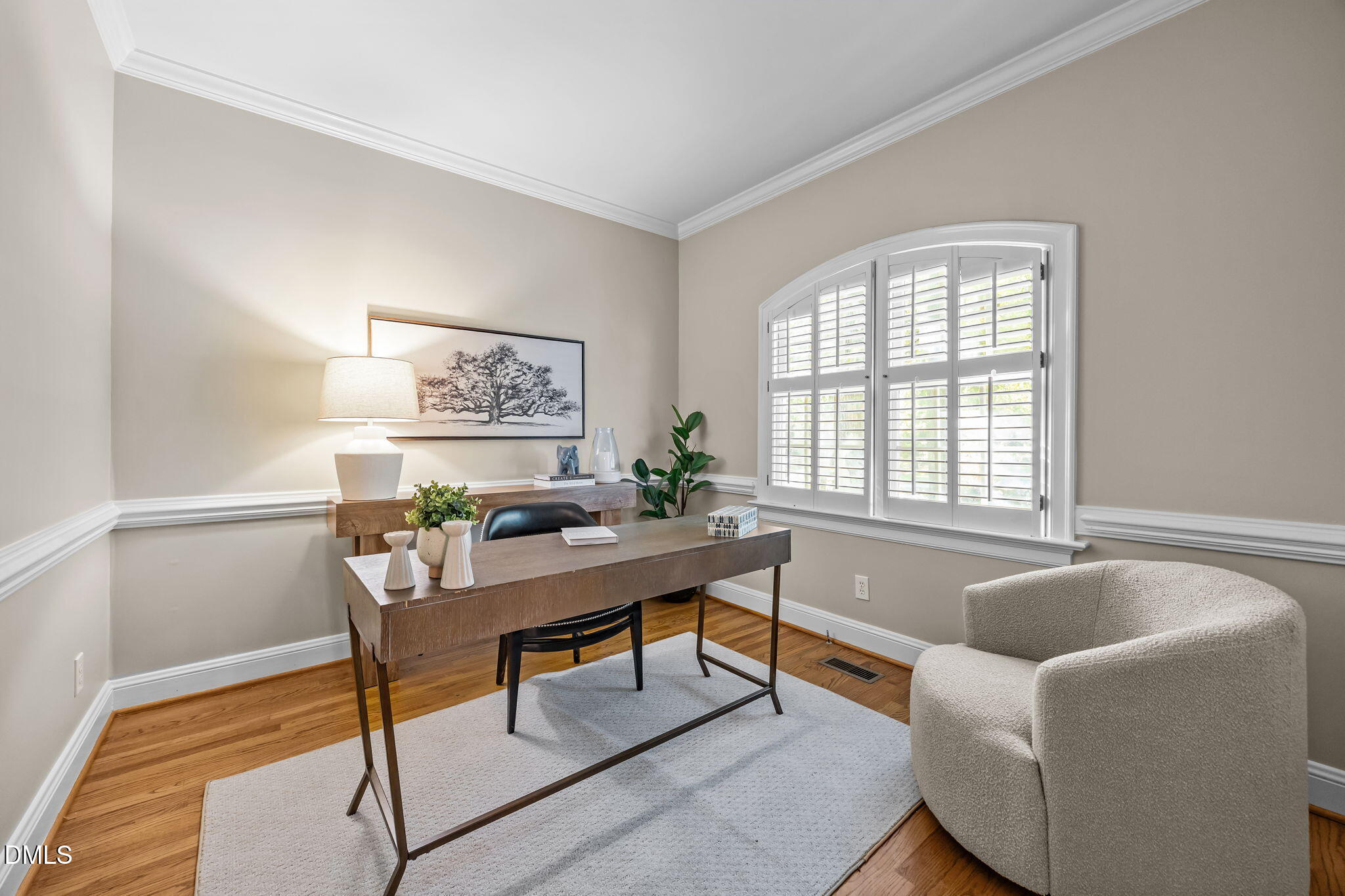 1535 Crenshaw Point Wake Forest, NC 27587 - Photo 8 of 27 a living room with furniture and a potted plant