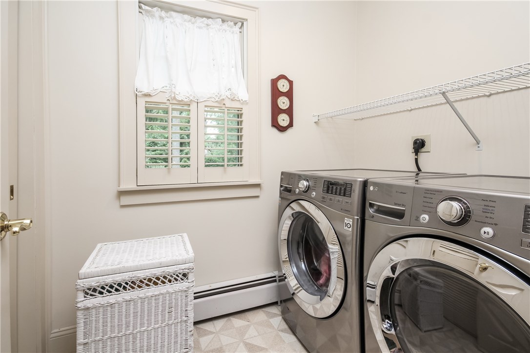 52 Verdi Road Westerly, RI 02891 - Photo 18 of 40 Dedicated laundry room with a large linen closet and new washer and dryer.