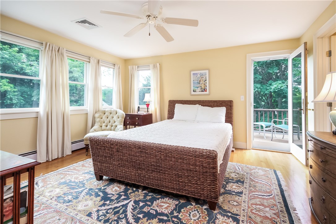 52 Verdi Road Westerly, RI 02891 - Photo 19 of 40 Bright and sunny master bedroom with private balcony.