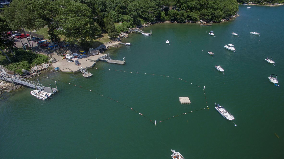 52 Verdi Road Westerly, RI 02891 - Photo 32 of 40 Grove Dock mooring field, docks and swimming area.