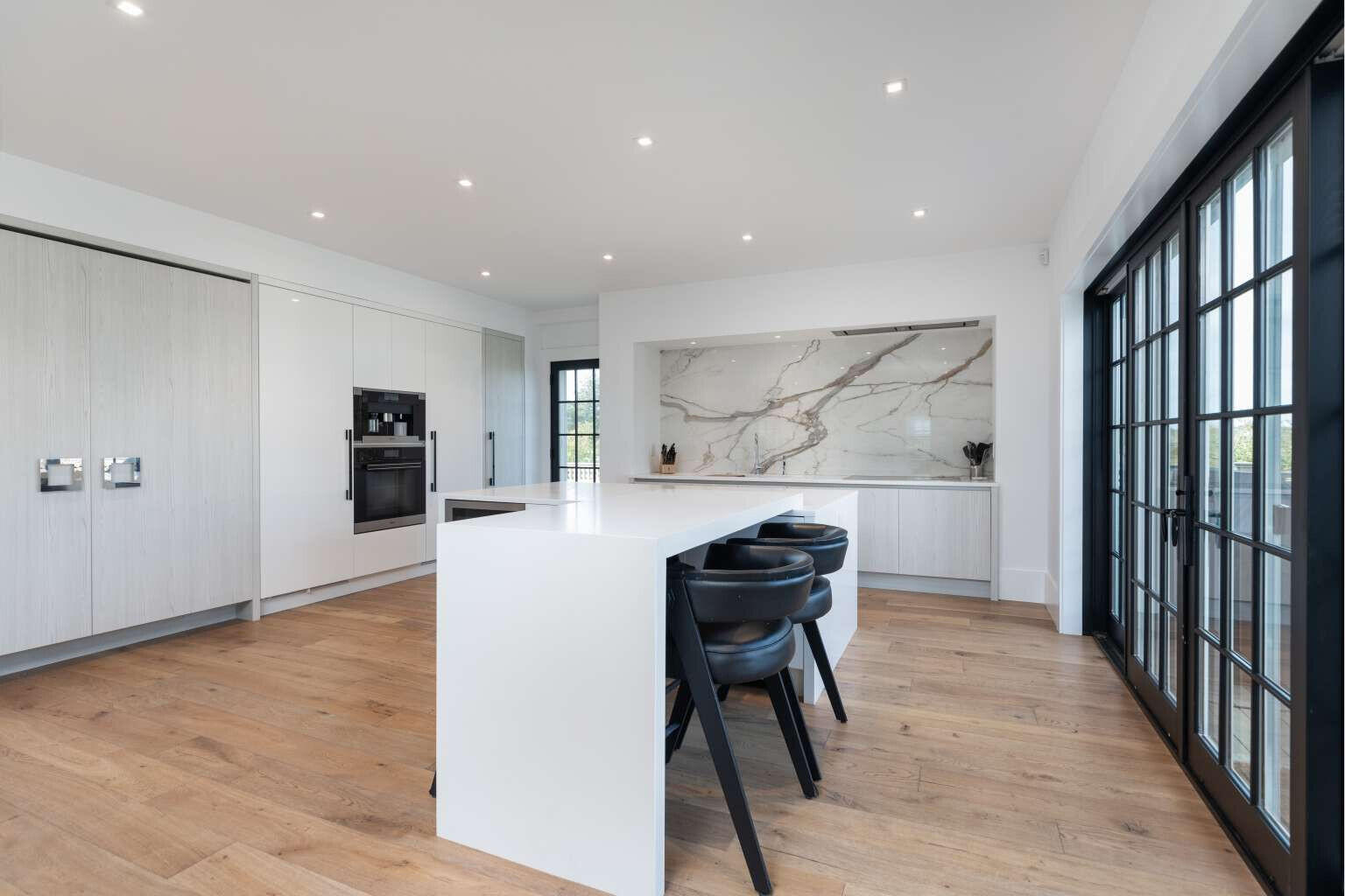 11 A Meadow Lane Nantucket, MA 02554 - Photo 11 of 20 a view of kitchen with furniture and wooden floor