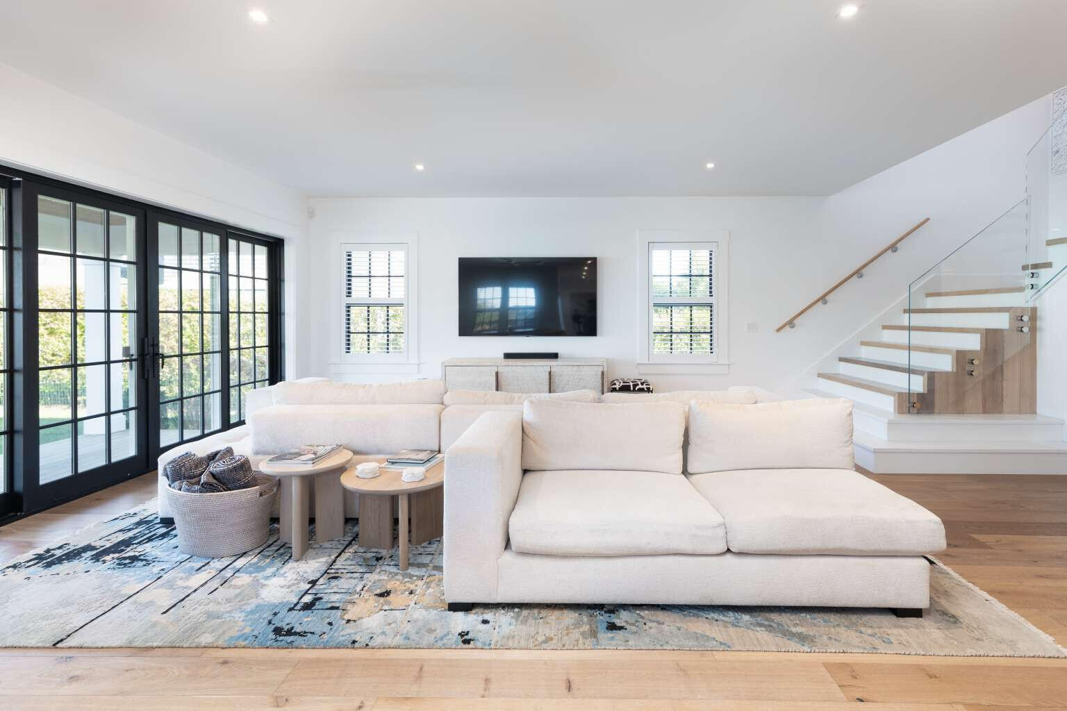 11 A Meadow Lane Nantucket, MA 02554 - Photo 8 of 20 a living room with furniture window and a flat screen tv