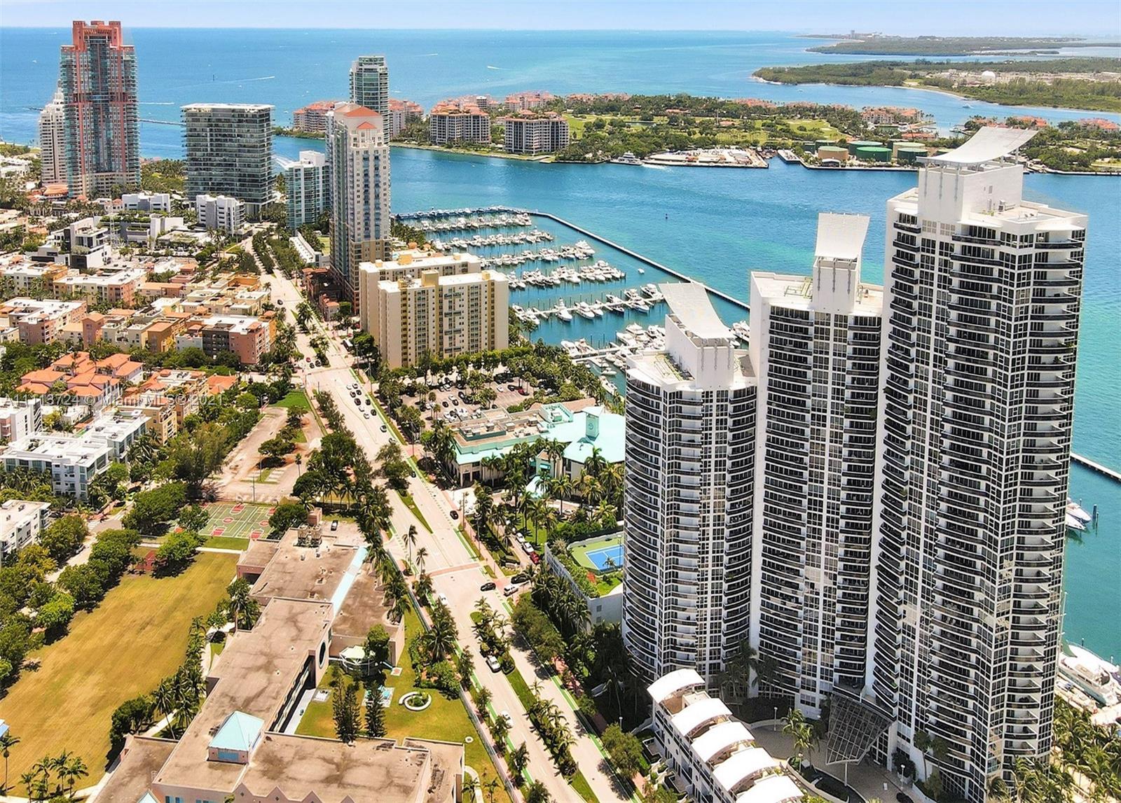 400 Alton Road, Unit 1011 Miami Beach, FL 33139 - Photo 27 of 27 a view of a city with tall buildings
