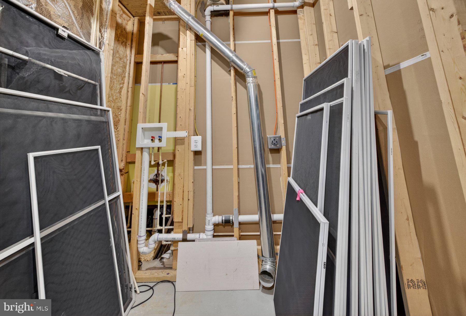 5011 Rugby Avenue Bethesda, MD 20814 - Photo 46 of 65 Washer and dryer hook-ups in basement