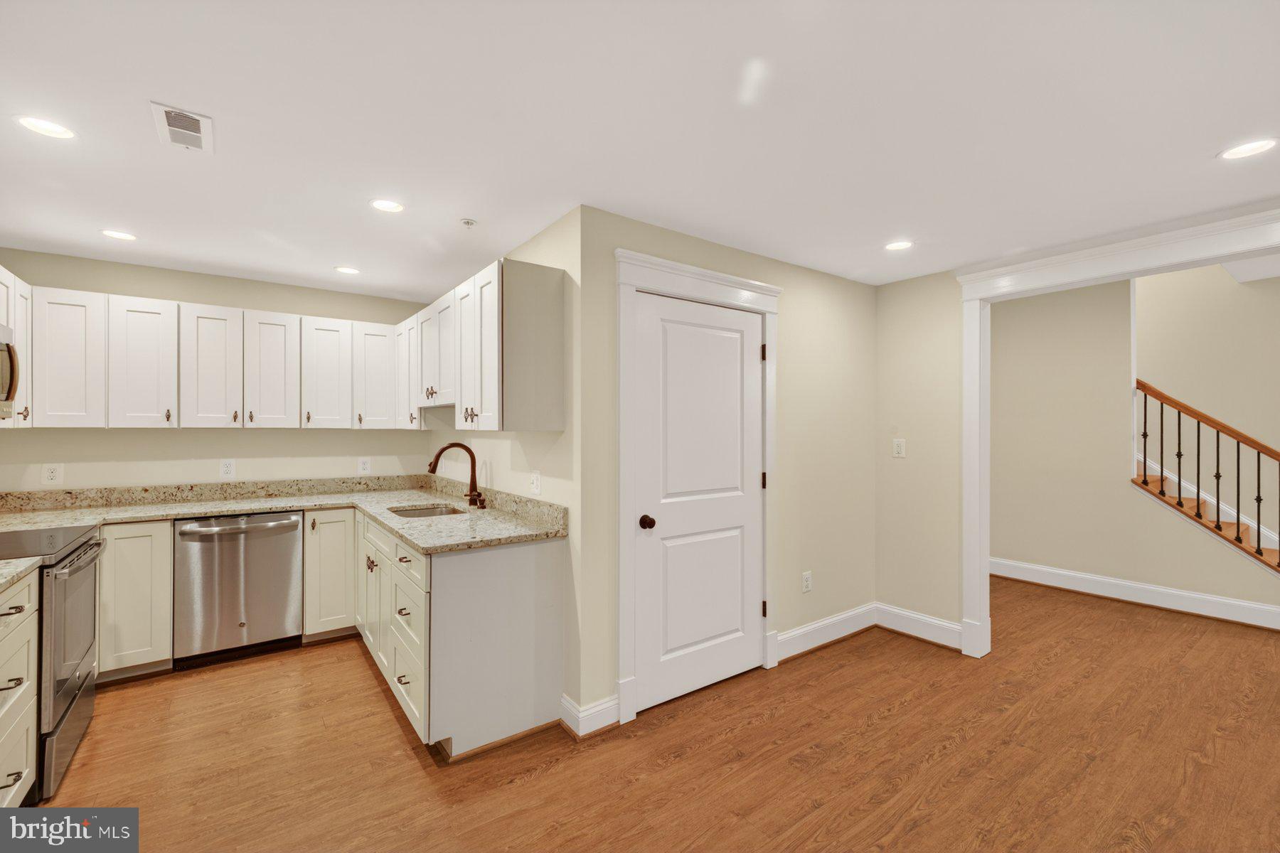 5011 Rugby Avenue Bethesda, MD 20814 - Photo 52 of 65 Basement kitchen with utility room