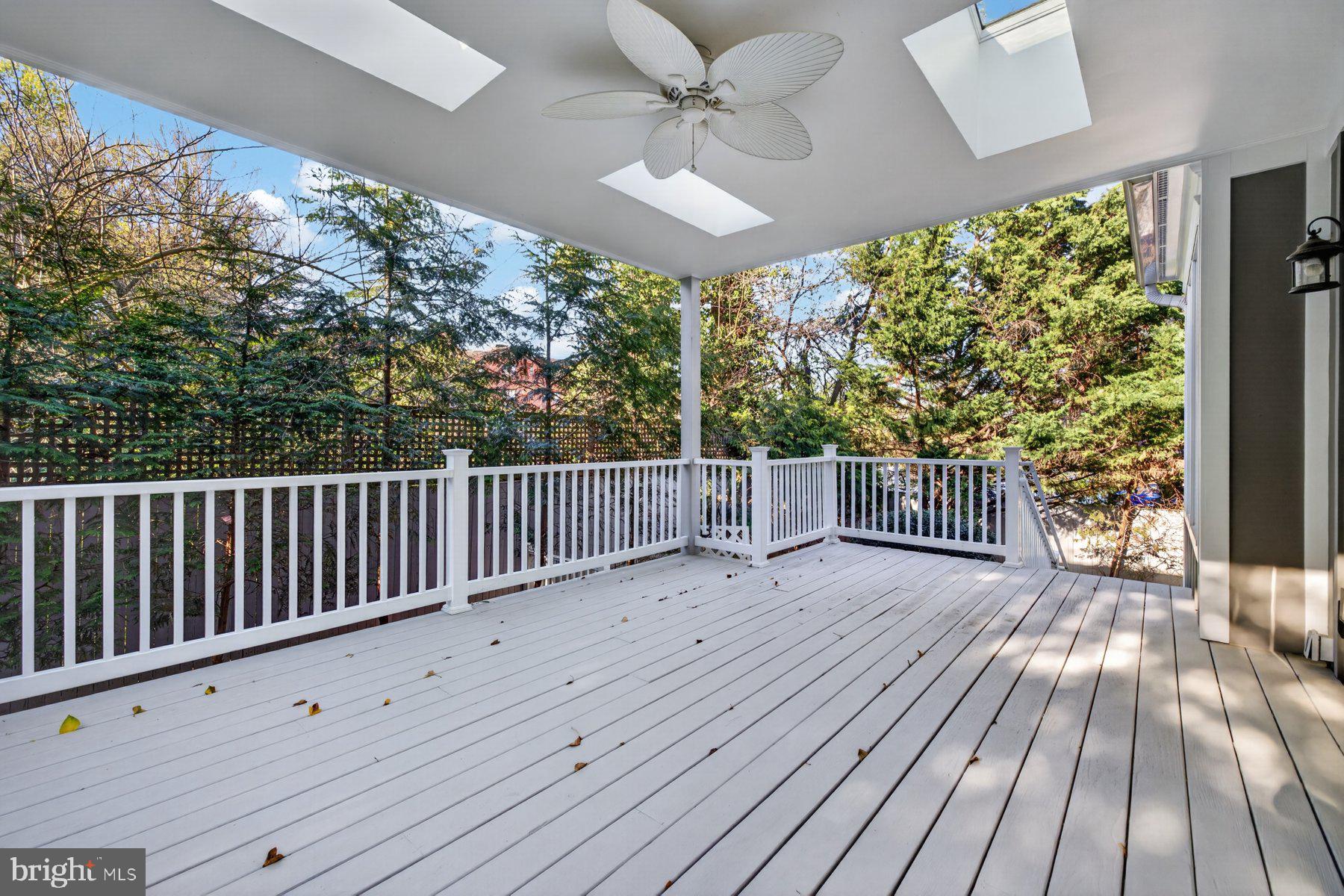 5011 Rugby Avenue Bethesda, MD 20814 - Photo 54 of 65 a view of balcony with wooden floor
