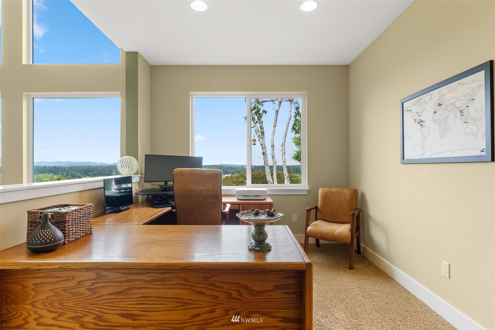 10434 Tilley Road Southwest Olympia, WA 98501 - Photo 13 of 40 a living room with furniture and a large window