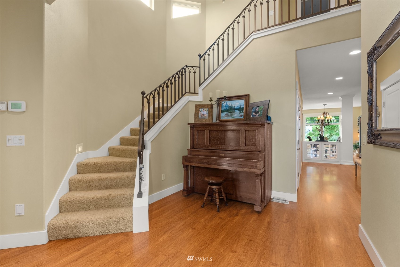 10434 Tilley Road Southwest Olympia, WA 98501 - Photo 14 of 40 a view of entryway and hall with wooden floor
