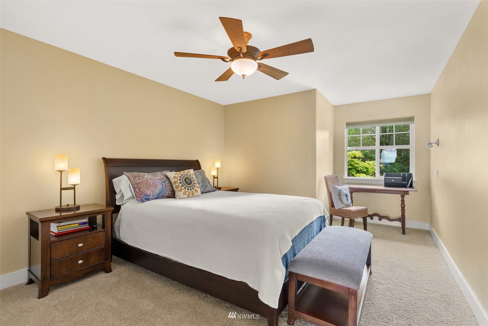 10434 Tilley Road Southwest Olympia, WA 98501 - Photo 27 of 40 a bedroom with a bed and a couch