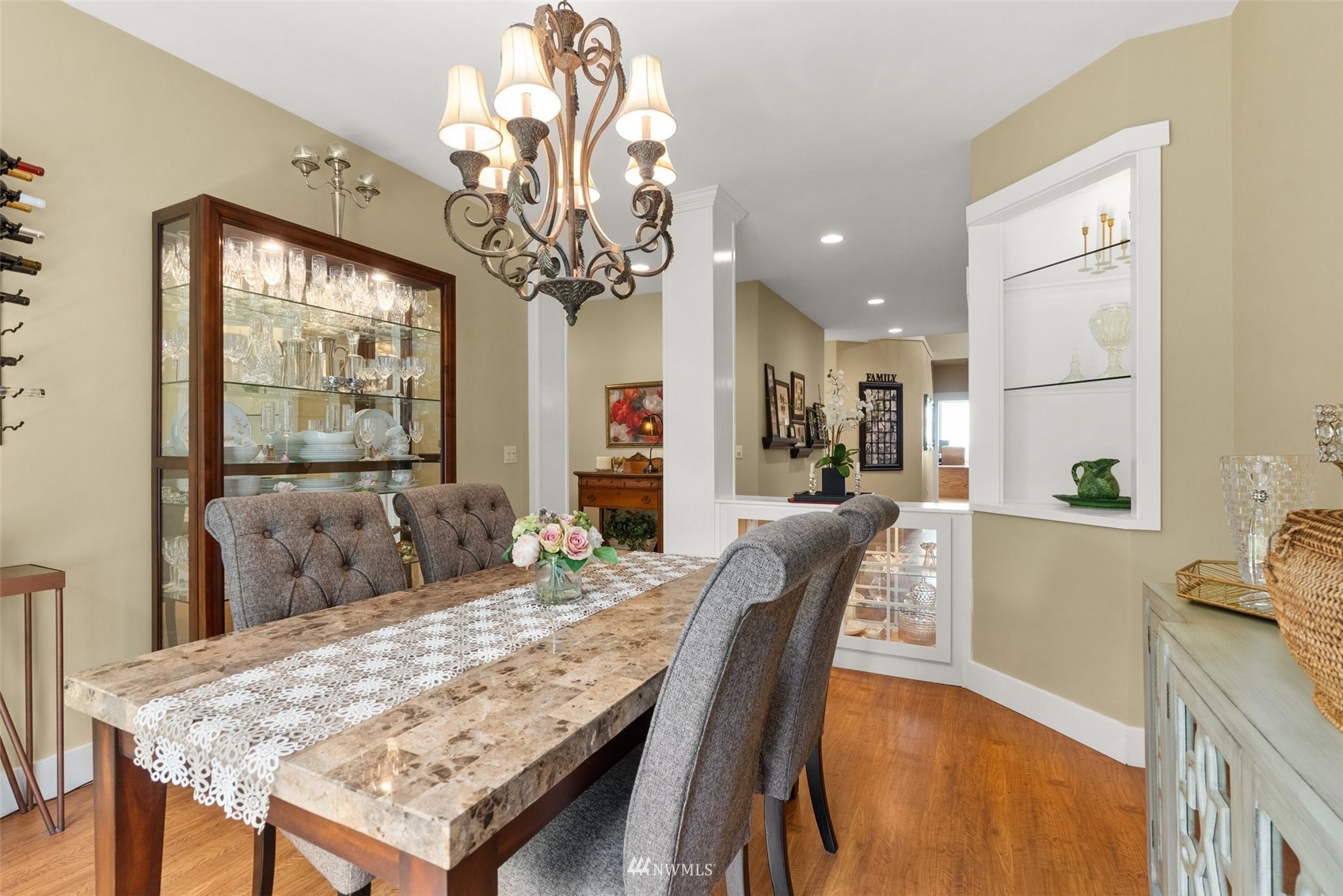 10434 Tilley Road Southwest Olympia, WA 98501 - Photo 9 of 40 a view of a dining room with furniture window and outside view