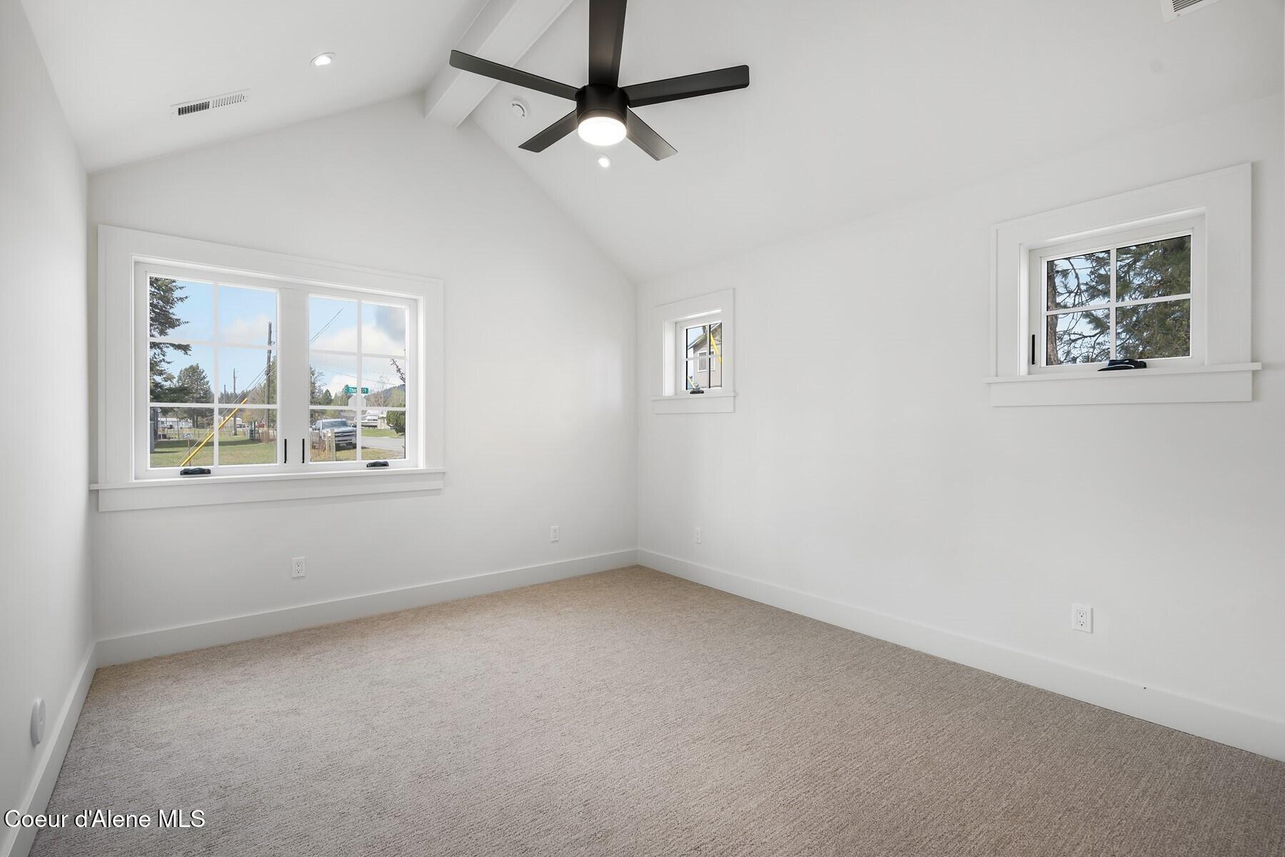 509 3rd Street Priest River, ID 83856 - Photo 70 of 96 Bedroom Three wVaulted Ceiling