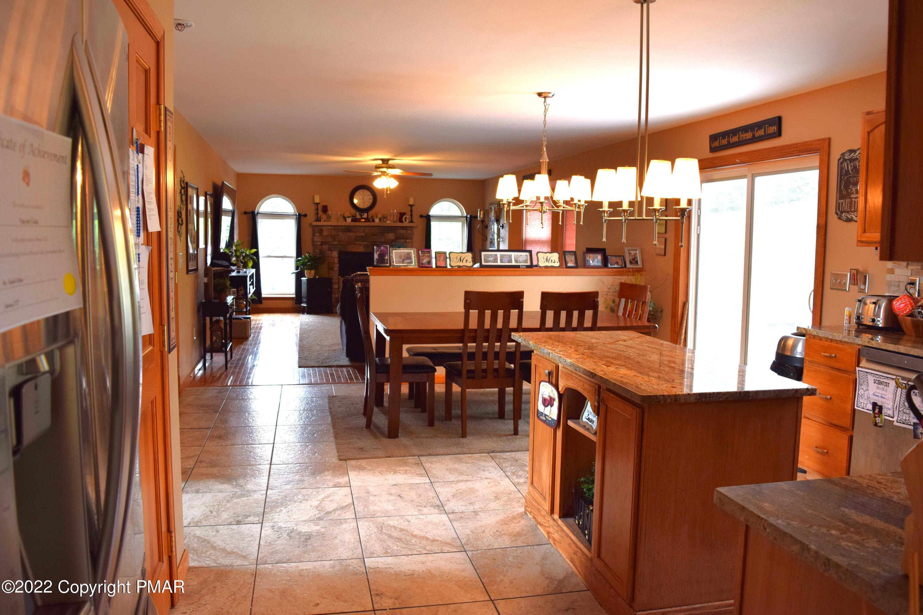 104 Potato Path Road Kunkletown, PA 18058 - Photo 21 of 52 Kitchen to Family Room