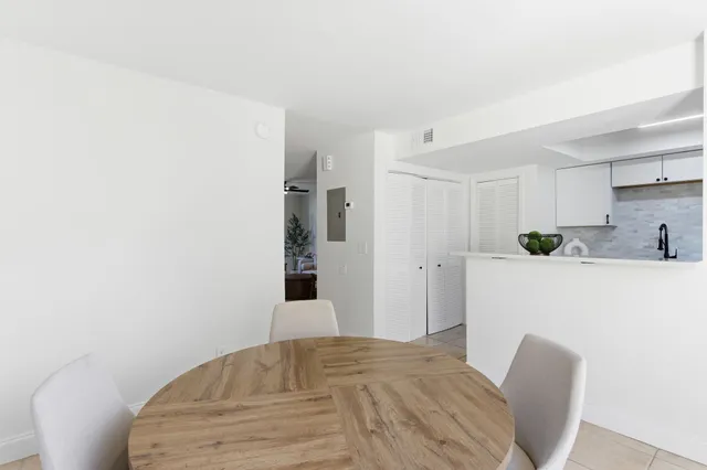 a bedroom with a bed and a cabinets