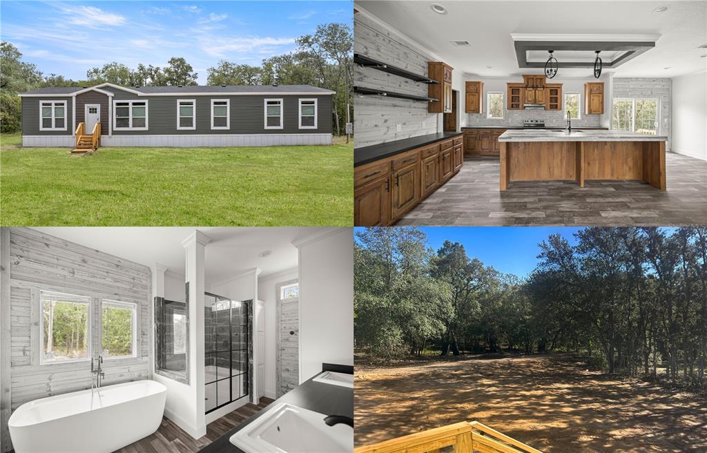 a view of a house with backyard porch and sitting area