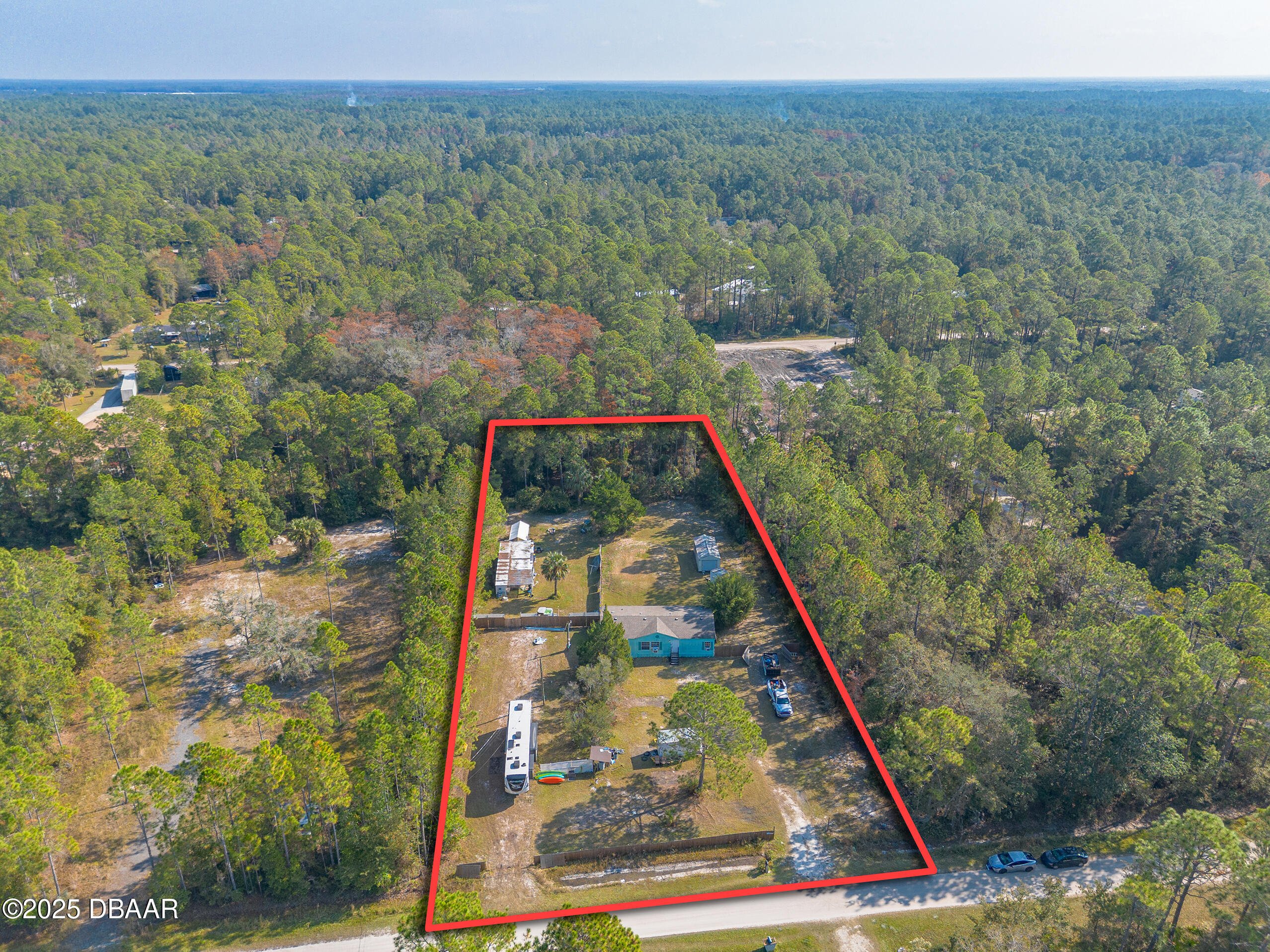 2127 Oak Street Bunnell, FL 32110 - Photo 35 of 48 a view of a yard with an outdoor space