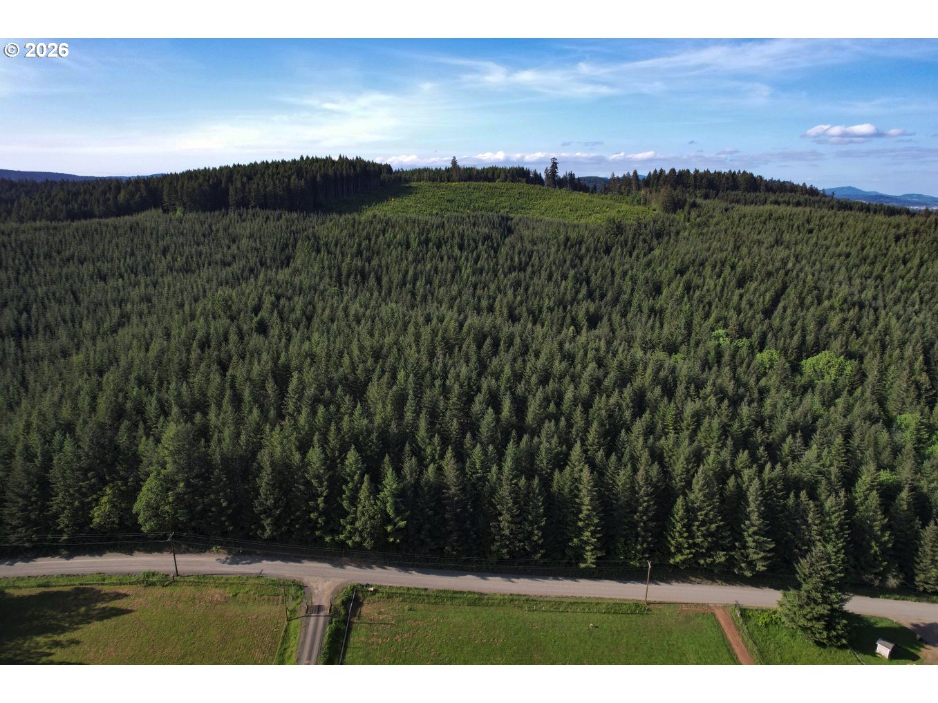 a view of outdoor space and mountain view