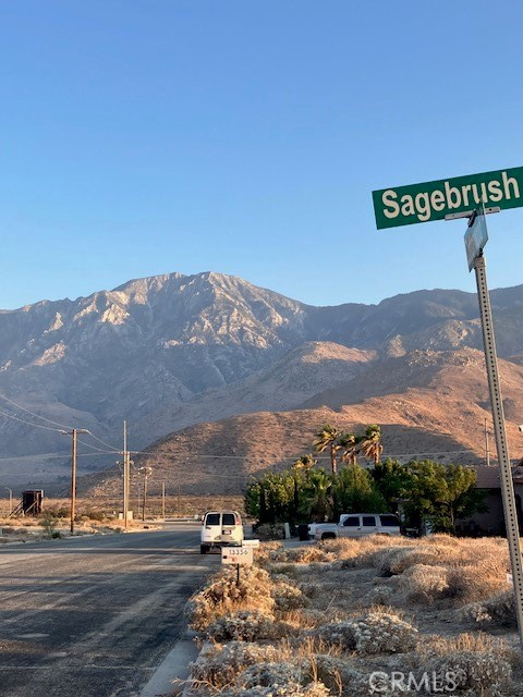 13356 Fremontia Road Whitewater, CA 92282 - Photo 10 of 12 a view of a street with mountains in the background