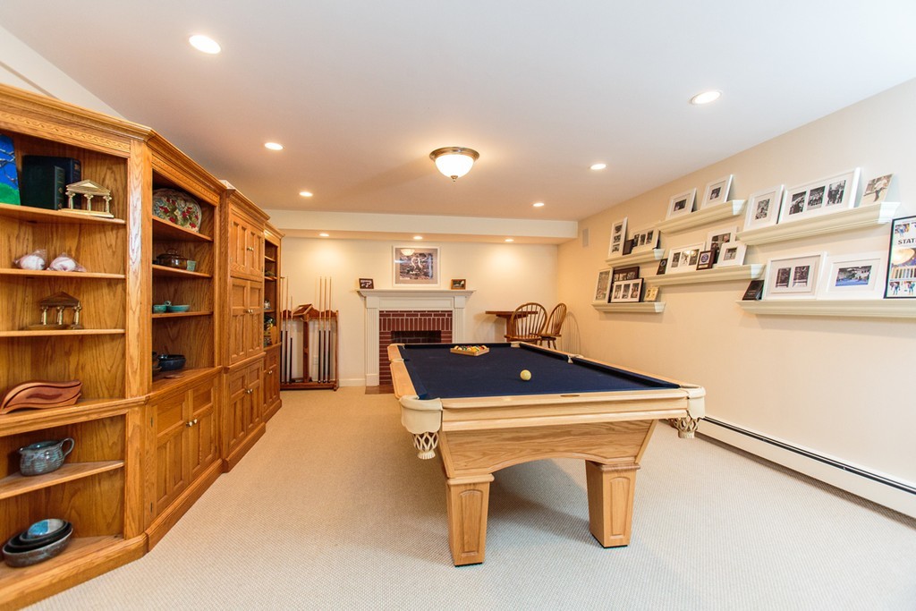 24 Sabrina Road Wellesley, MA 02482 - Photo 19 of 21 a room with furniture pool table and flat screen tv