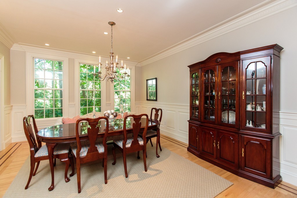 24 Sabrina Road Wellesley, MA 02482 - Photo 7 of 21 a view of a dining room with furniture window and outside view
