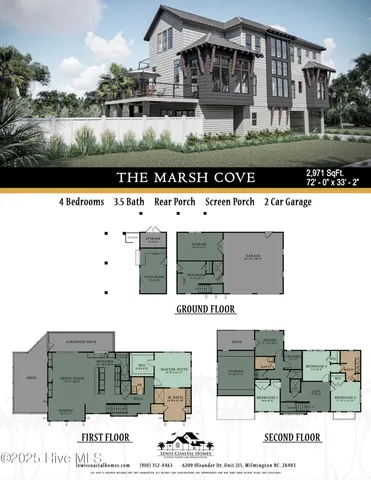$1,490,000 | 1408 Marsh Cove Lane, Wilmington, NC 28409