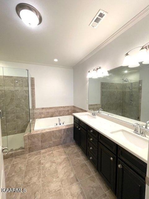 311 Centennial Bluff Boulevard Oak Ridge, TN 37830 - Photo 15 of 28 a bathroom with a large tub sink shower and view