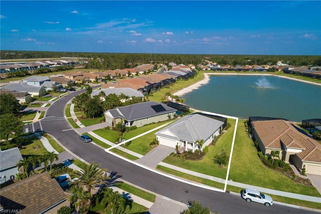 3782 Canopy Circle Naples, FL 34120 - Photo 27 of 31 an aerial view of a pool
