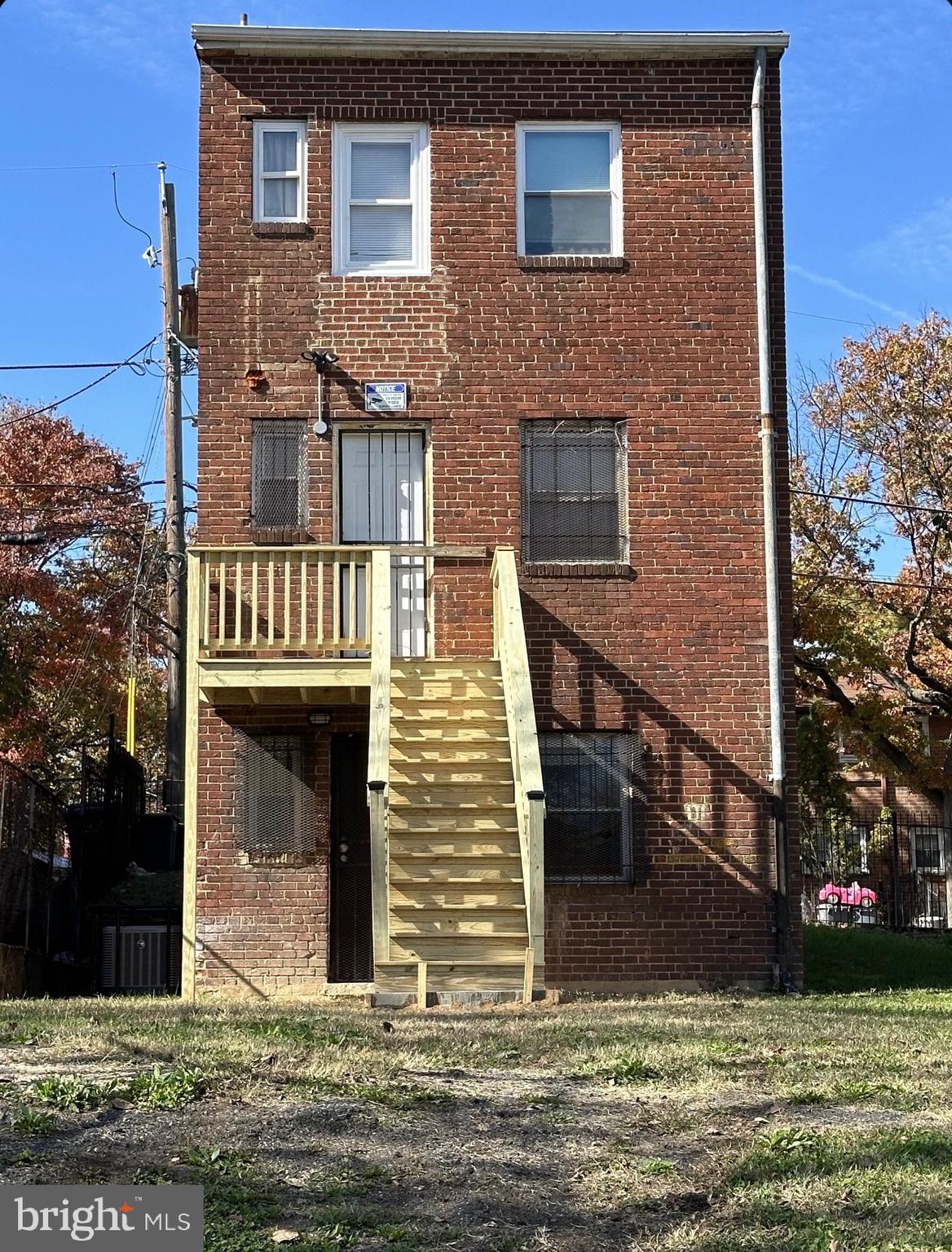 341 54th Street Northeast Washington, DC 20019 - Photo 2 of 16 a front view of a house