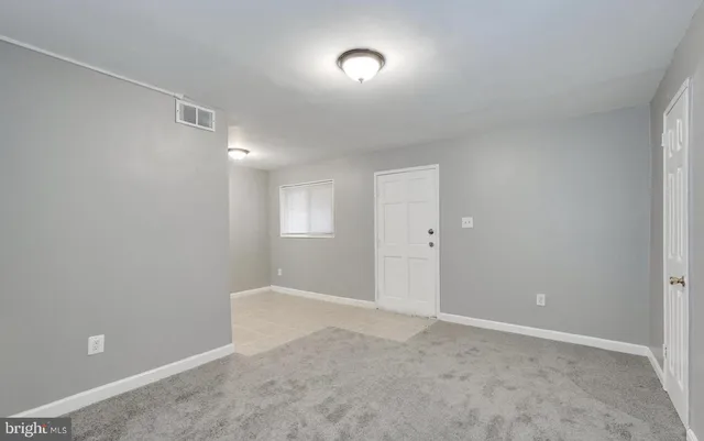 a view of a walk in closet