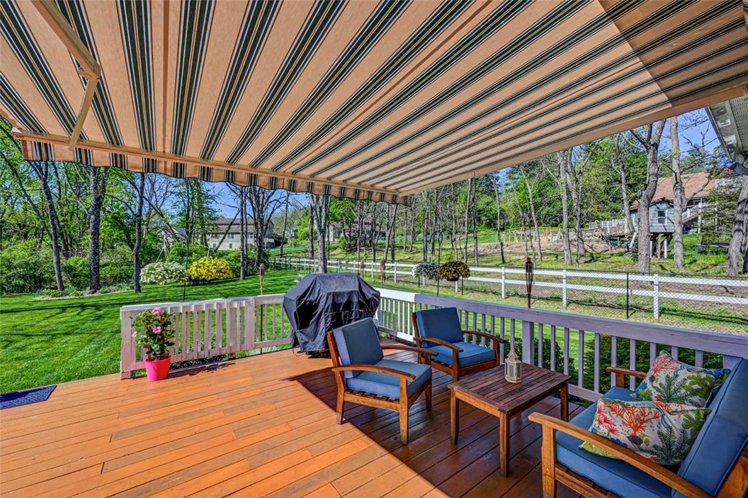 112 Michaels Run Road Stroudsburg, PA 18360 - Photo 56 of 69 Relax, entertain and enjoy the view under the retractable awning.