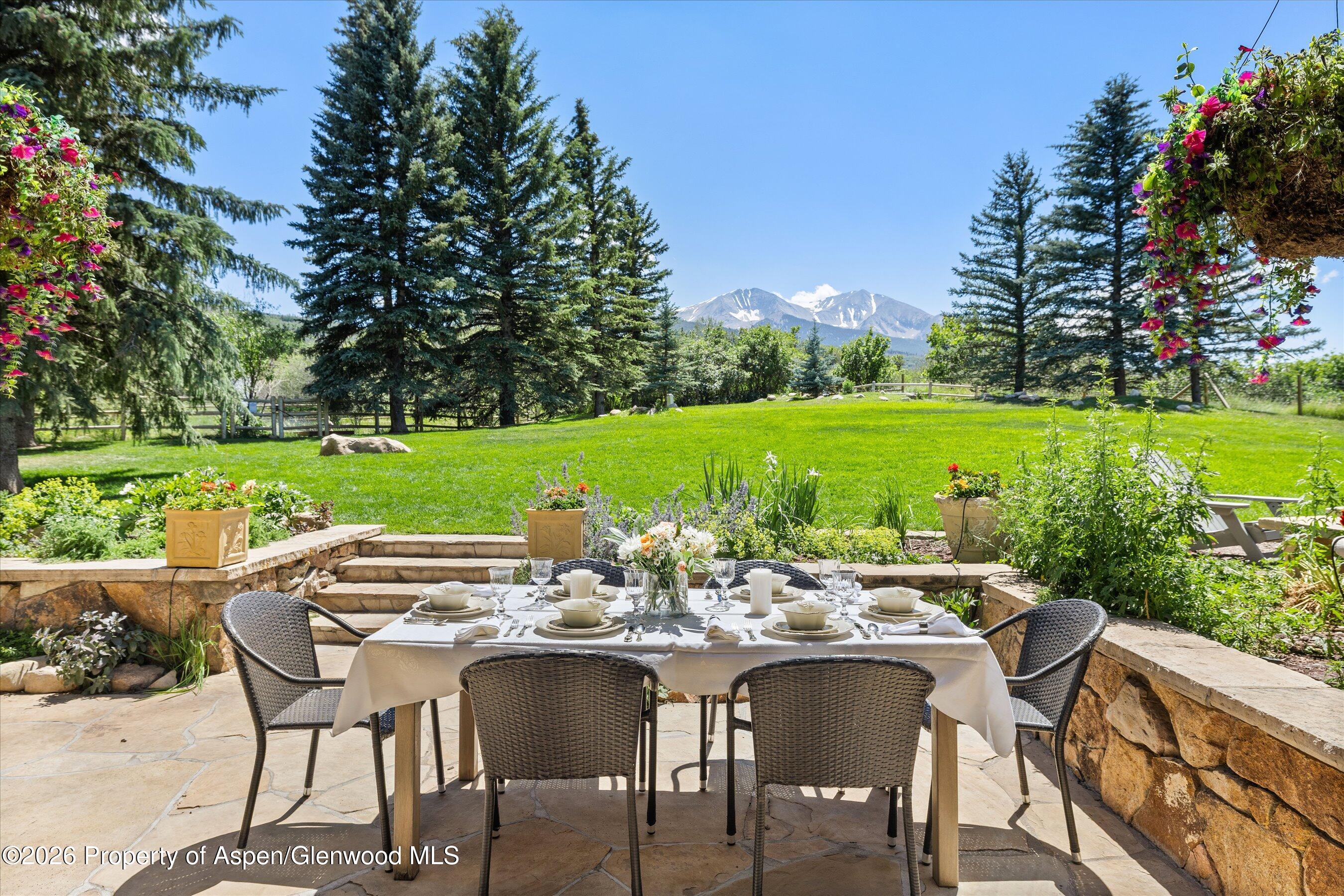 160 Spring Creek Road Basalt, CO 81621 - Photo 13 of 61 Outdoor Dining off Main