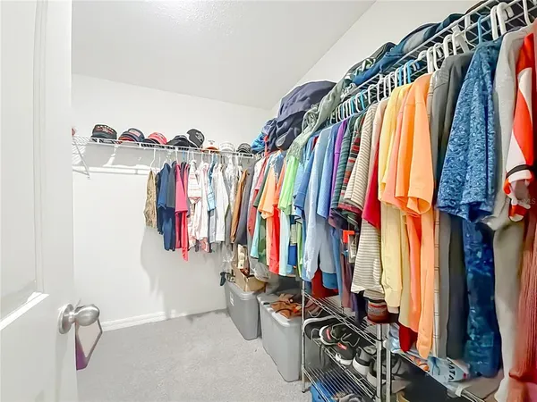 a room with storage and utility