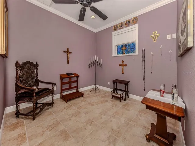 a view of a house with a street