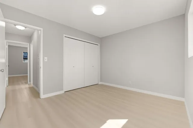 wooden floor in an empty room
