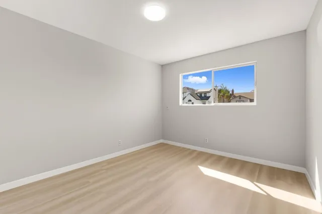wooden floor in a empty room