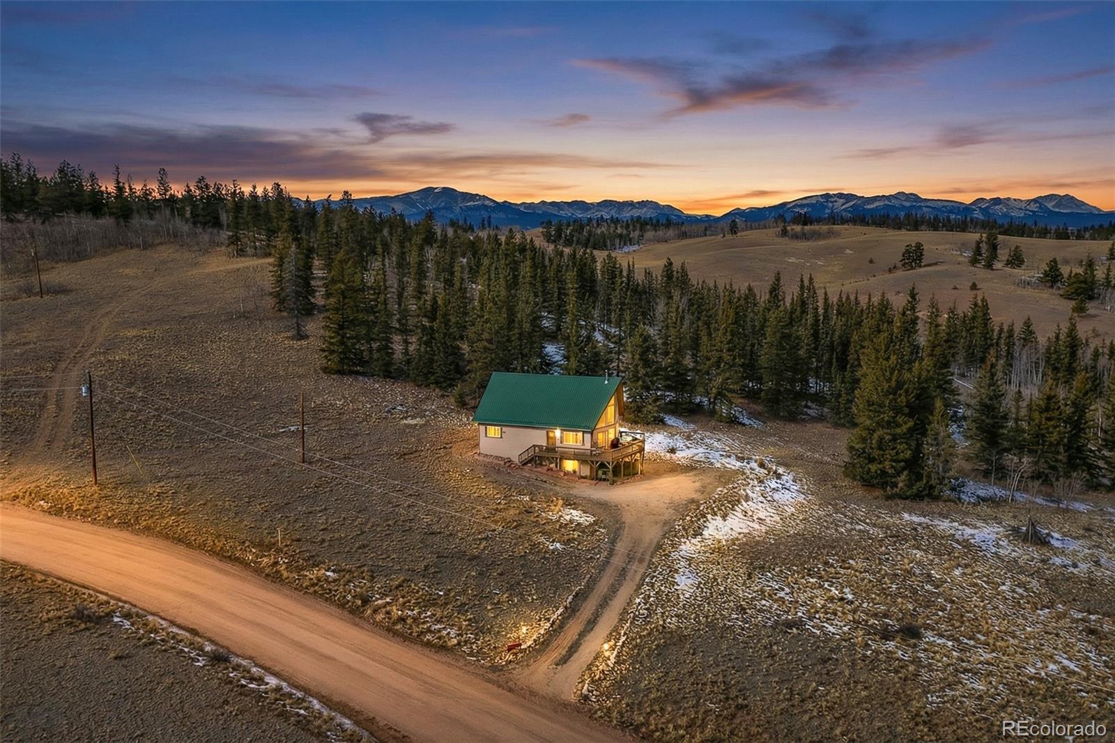 4018 Arrowhead Drive Como, CO 80456 - Photo 2 of 50 a view of a lake with a mountain