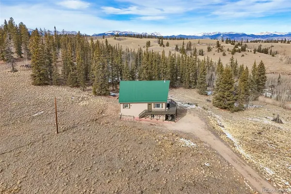 a view of a lake with a mountain