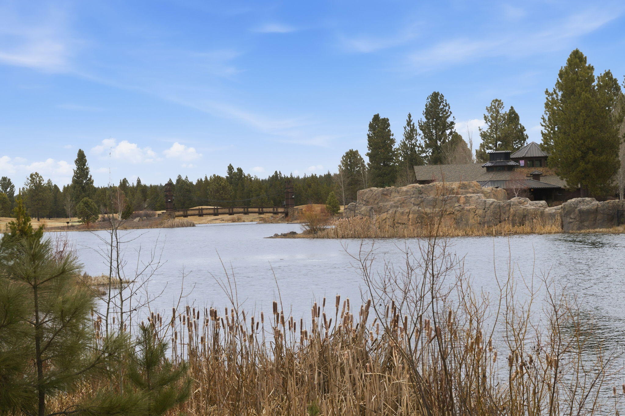 56508 Dancing Rock Loop, Unit 22 Bend, OR 97707 - Photo 6 of 69 Views of the Quarry pool and Lakehouse