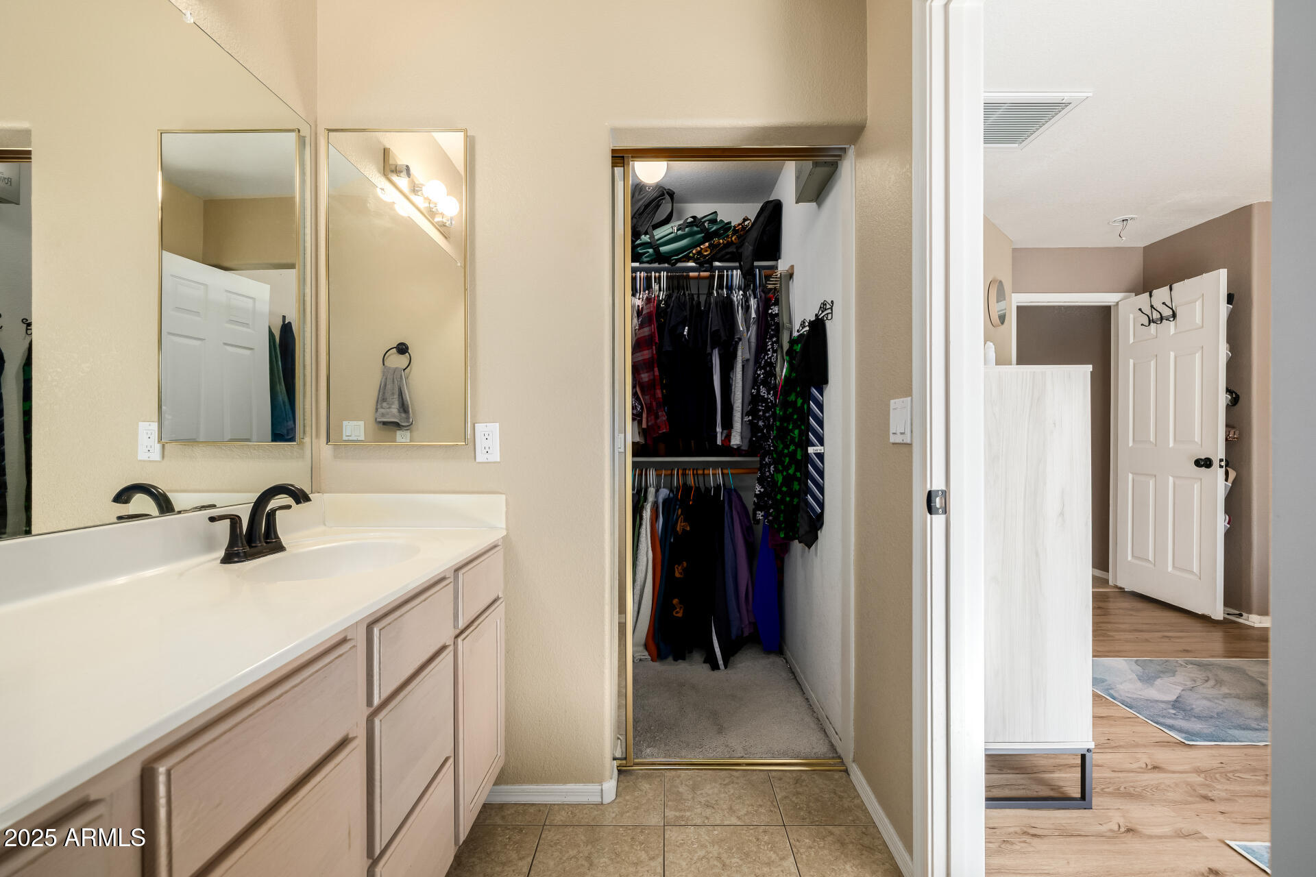 1675 East Robin Lane Gilbert, AZ 85296 - Photo 16 of 29 a bathroom with a sink and a mirror