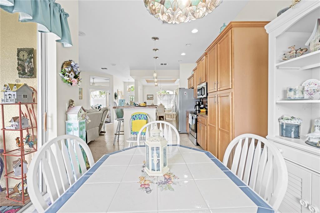 1245 Coble Road Spring Hill, FL 34608 - Photo 34 of 50 a view of a kitchen and dining room