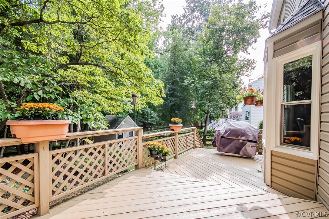 5501 Chestnut Bluff Road Midlothian, VA 23112 - Photo 28 of 33 a balcony view with a seating space